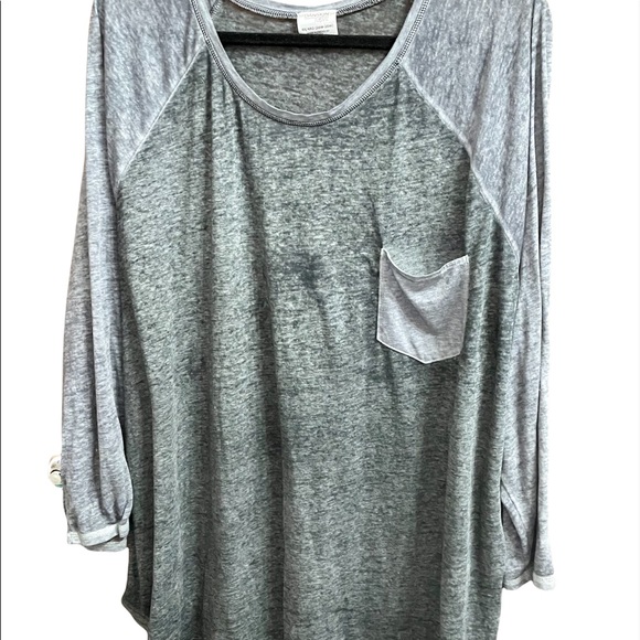 Danskin Now Activewear LS Tee 4X - Picture 2 of 8